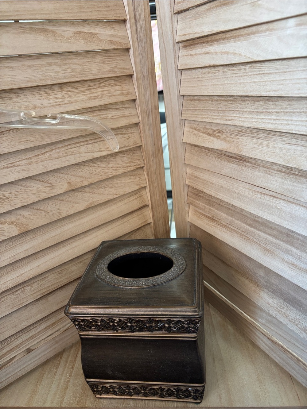 Decorative Heavyweight Tissue Box Holder